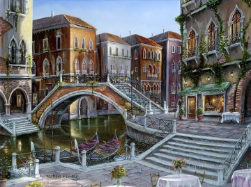 Venecia romantica Pinturas al óleo